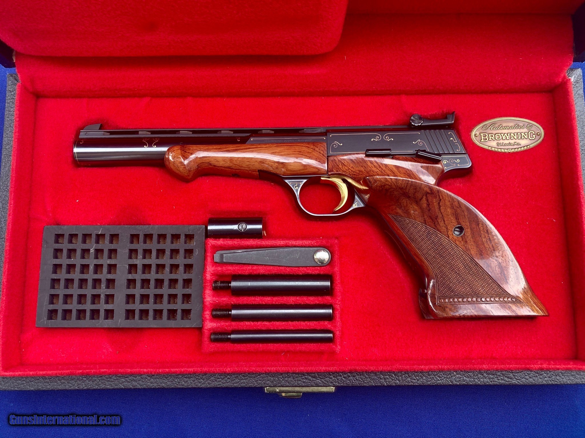 Browning Gold Line Medalist 22 In Original Case 6089