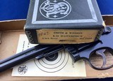 Smith & Wesson Pre-Model 17 K-22 Four Screw in Original Box - 3 of 13