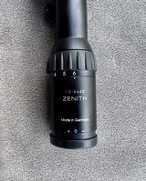 Schmidt & Bender Zenith 1.5-6x42mm Scope, Blaser factory quick detach rail mount R93, R8, K95 - 3 of 3