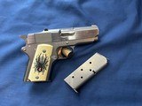 Detonics Combat Master Mk. VI .45 ACP Professional Model Stainless Steel Compact Pistol Seattle Address - 5 of 7