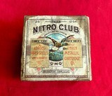Super Scarce! U.M.C. Nitro Club Flying Mallard Duck Shot Shell Box & Original Cartridges! - 2 of 9