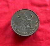 SCARCE!! California Cap Company Blasting Caps Tin - San Francisco Mining Collectible! - 1 of 7