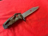 AKM Type II Bayonet w/ Clip Point Blade & Wirecutter Scabbard Egyptian AK-47 - 2 of 5