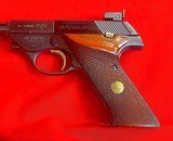 High Standard ISU Olympic Trophy .22 Short Semi-Auto Target Pistol Made in Hamden, CT. - 3 of 11