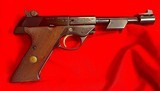 High Standard ISU Olympic Trophy .22 Short Semi-Auto Target Pistol Made in Hamden, CT. - 5 of 11