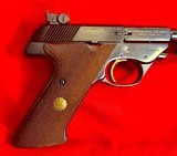High Standard ISU Olympic Trophy .22 Short Semi-Auto Target Pistol Made in Hamden, CT. - 6 of 11