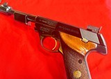 High Standard ISU Olympic Trophy .22 Short Semi-Auto Target Pistol Made in Hamden, CT. - 2 of 11