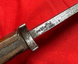 German Gewehr 98 M1895 “Butcher Blade” Bayonet & Scabbard by Weyersburg Kirschbaum & Co. - 2 of 8