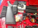 Large Lot of Gun Parts & Accessories AK, AR, Sporting Goods Rifle Shotgun Etc. - 2 of 6