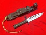 RARE! Phrobis International M9 Bayonet / Fighting Knife Marked Phrobis Int l. SPAIN
Unissued!