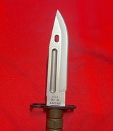 RARE! Phrobis International M9 Bayonet / Fighting Knife Marked Phrobis Int’l. SPAIN - Unissued! - 6 of 10