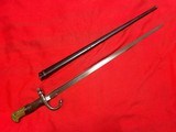 French M1874 Gras Sword Bayonet & Scabbard St. Etienne Dated 1876 - MINTY! - 2 of 11