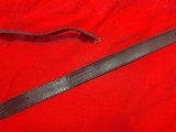 U.S. Pattern 1857 Springfield Leather Rifle Musket Sling With Single Brass Hook - 7 of 8