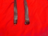 U.S. Pattern 1857 Springfield Leather Rifle Musket Sling With Single Brass Hook - 3 of 8
