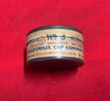 SCARCE!! California Cap Company Blasting Caps Tin - San Francisco Mining Collectible! - 2 of 5