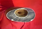 Antique Hand Scrimshawed Sperm Whale Tooth - Wolf's Head w/ Ornate Border - Exceptional Work! - 3 of 3