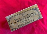 1875 Frankford Arsenal .45 Colt & Schofield Partial Box & Cartridges - Scarce! - Image 4 of 4