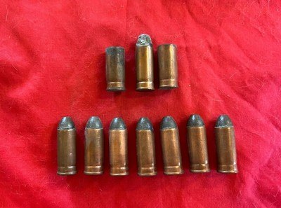1875 Frankford Arsenal .45 Colt & Schofield Partial Box & Cartridges - Scarce! - Image 3 of 4