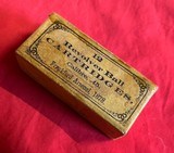 1878 Frankford Arsenal .45 Colt & Schofield Sealed Box & Cartridges - Scarce! - Image 8 of 9