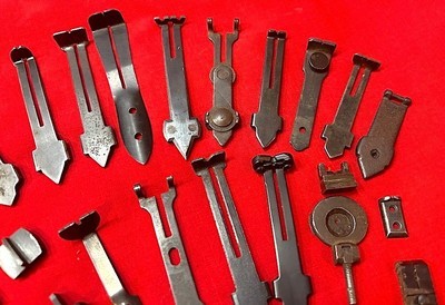 Huge Gunsmith Parts Lot! Vintage Metallic Iron Sights & Misc. Gun Parts - Image 3 of 5