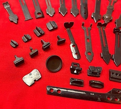Huge Gunsmith Parts Lot! Vintage Metallic Iron Sights & Misc. Gun Parts - Image 4 of 5