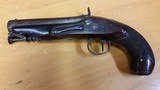 Early American made big bore Belt Pistol by Wood - 2 of 6