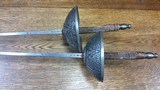 A fine pair of early French Dueling Swords - 2 of 6