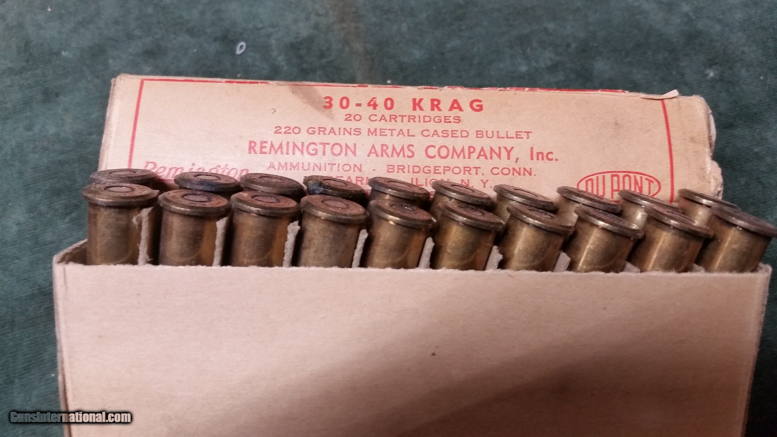 Original Box Of 30 40 Krag   Original Box Of 30 40 Krag 101525888 21598 3E58DBB767BCA718 