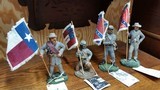 A unique set of Confederate Civil War Soldiers. - 1 of 2