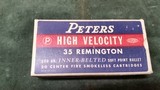 Original box, Of Peters 35 Remington Cartridges - 1 of 1