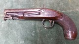 Wood, British big bore belt pistol, 1840's to 1850's - 2 of 7
