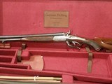 Eduard Kettner Hammer Coach Gun Drilling Highly Engraved and Cased - 4 of 7
