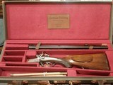 Eduard Kettner Hammer Coach Gun Drilling Highly Engraved and Cased - 6 of 7