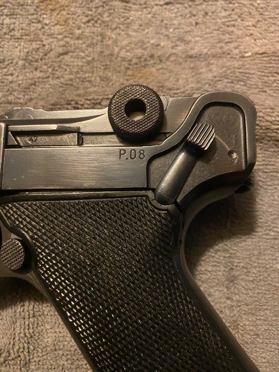 Luger P08 Black widow 1941 - Image 5 of 15