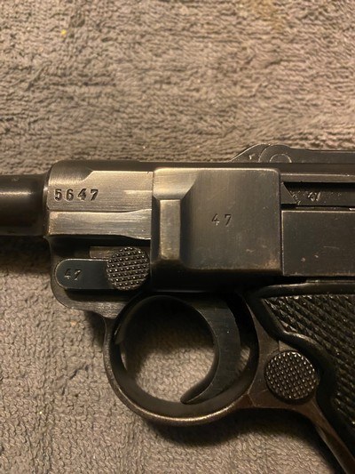 Luger P08 Black widow 1941 - Image 4 of 15
