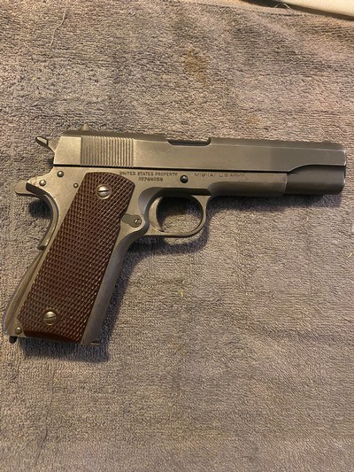Colt 1911a1 1941 RS Parkerized with Expedionary 1941 Holster - Image 2 of 15
