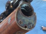 Monte Mandarino Left Hand Take Down Mauser custom rifle, 375/338. - 8 of 14