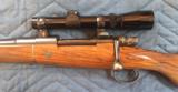 Monte Mandarino Left Hand Take Down Mauser custom rifle, 375/338. - 3 of 14