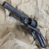 1860's Lefaucheux 7mm 6 Shot Pinfire Revolver - 7 of 9