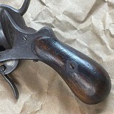 1860's Lefaucheux 7mm 6 Shot Pinfire Revolver - 8 of 9