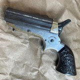C. Sharps & Co .22 Short Cal 4 Barrel Pepperbox 1860's - 2 of 10