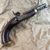 U.S. H. Aston .54 Caliber Flintlock Single Shot Pistol Model of 1836