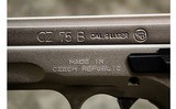 Ceska Zbrojovka (CZ)- 75B 9MM - 5 of 7