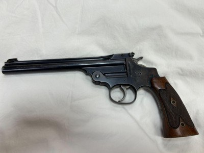 Smith and Wesson top-break pistol 22 cal