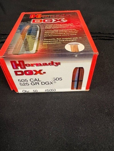Hornady .505 525gn DGX - Image 2 of 2