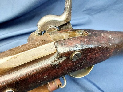 1855 Harper's Ferry Rifle - 2 band, .58 caliber, 1859 Build date, W/ Roll of Tape Primer - Image 8 of 15