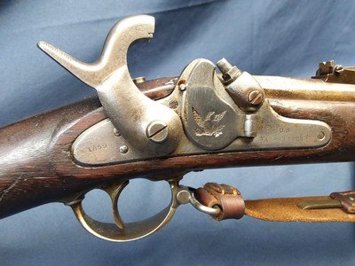 1855 Harper's Ferry Rifle - 2 band, .58 caliber, 1859 Build date, W/ Roll of Tape Primer - Image 9 of 15