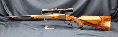 Custom Ruger #1 no 1 chambered in 25-06 Remington, Excellent Condition, Leupold Scope -- Falling block single shot - Image 6 of 18