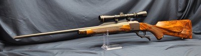 Custom Ruger #1 no 1 chambered in 25-06 Remington, Excellent Condition, Leupold Scope -- Falling block single shot - Image 4 of 18