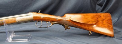 German/European .43 Mauser Single Shot Stalking rifle with Underlever Break Action and Exposed Hammer, Fantastic condition - Image 7 of 19